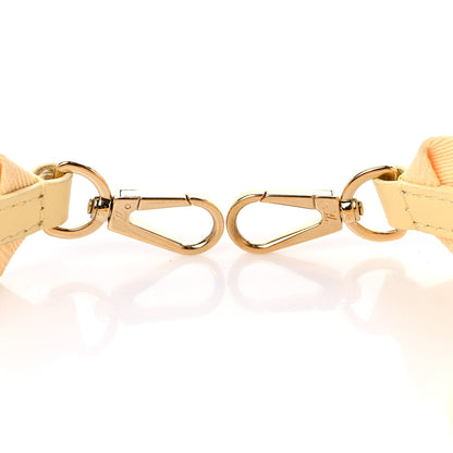 Louis Vuitton Nylon Shoulder Strap Pale Yellow 3 of 4