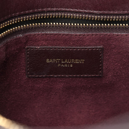 Saint Laurent Calfskin Small Sac De Jour Amarena 6 of 22