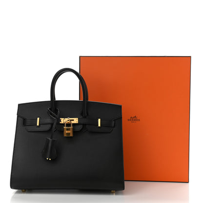 Hermes Epsom Birkin Sellier 25 Black 11 of 11