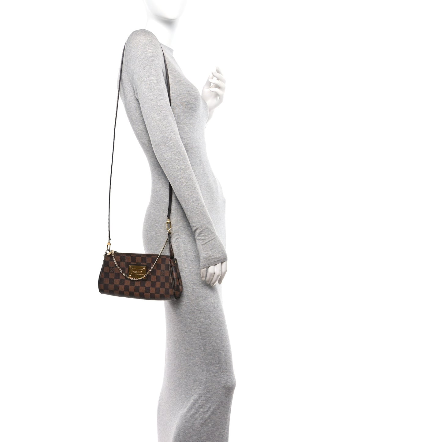 Damier Ebene Eva Clutch
