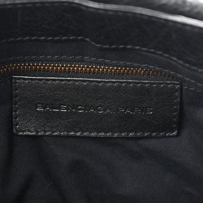 Balenciaga Agneau Classic Hardware Neo Folk Messenger Black 6 of 11