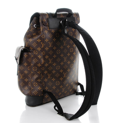 Louis Vuitton Monogram Macassar Christopher PM Backpack 3 of 7