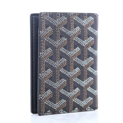Goyard Goyardine Saint Marc Folding Card Case Black 2 of 4