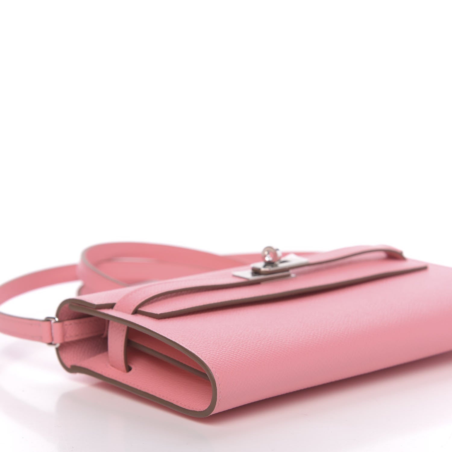Hermes Epsom Kelly Wallet To Go Rose Confetti 7 of 10