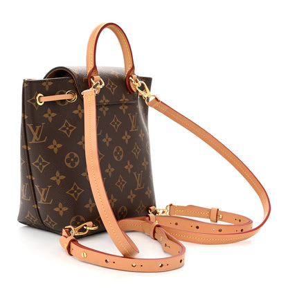 Louis Vuitton Monogram Montsouris BB Backpack Natural 3 of 9
