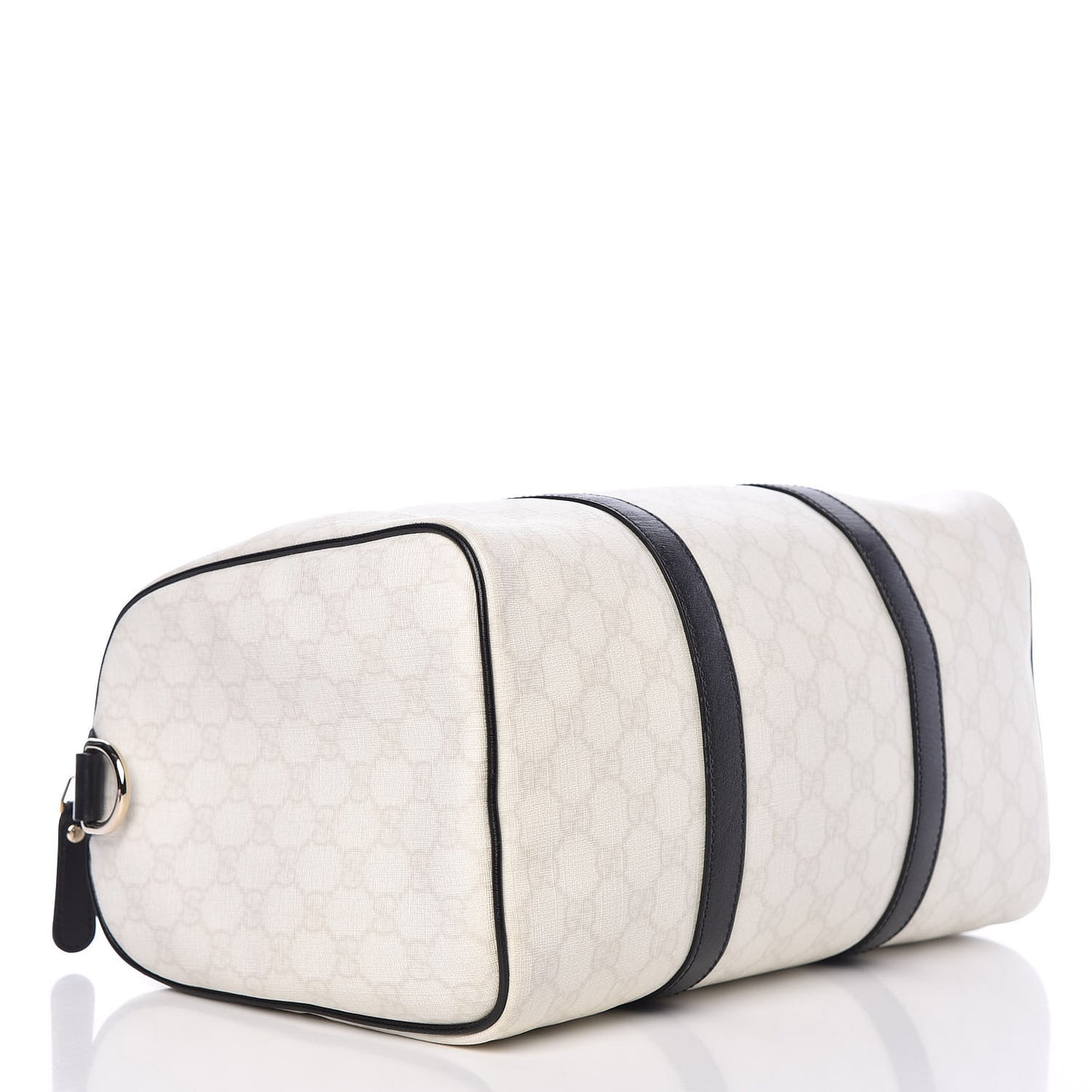 GG Plus Monogram Medium Joy Boston White Black