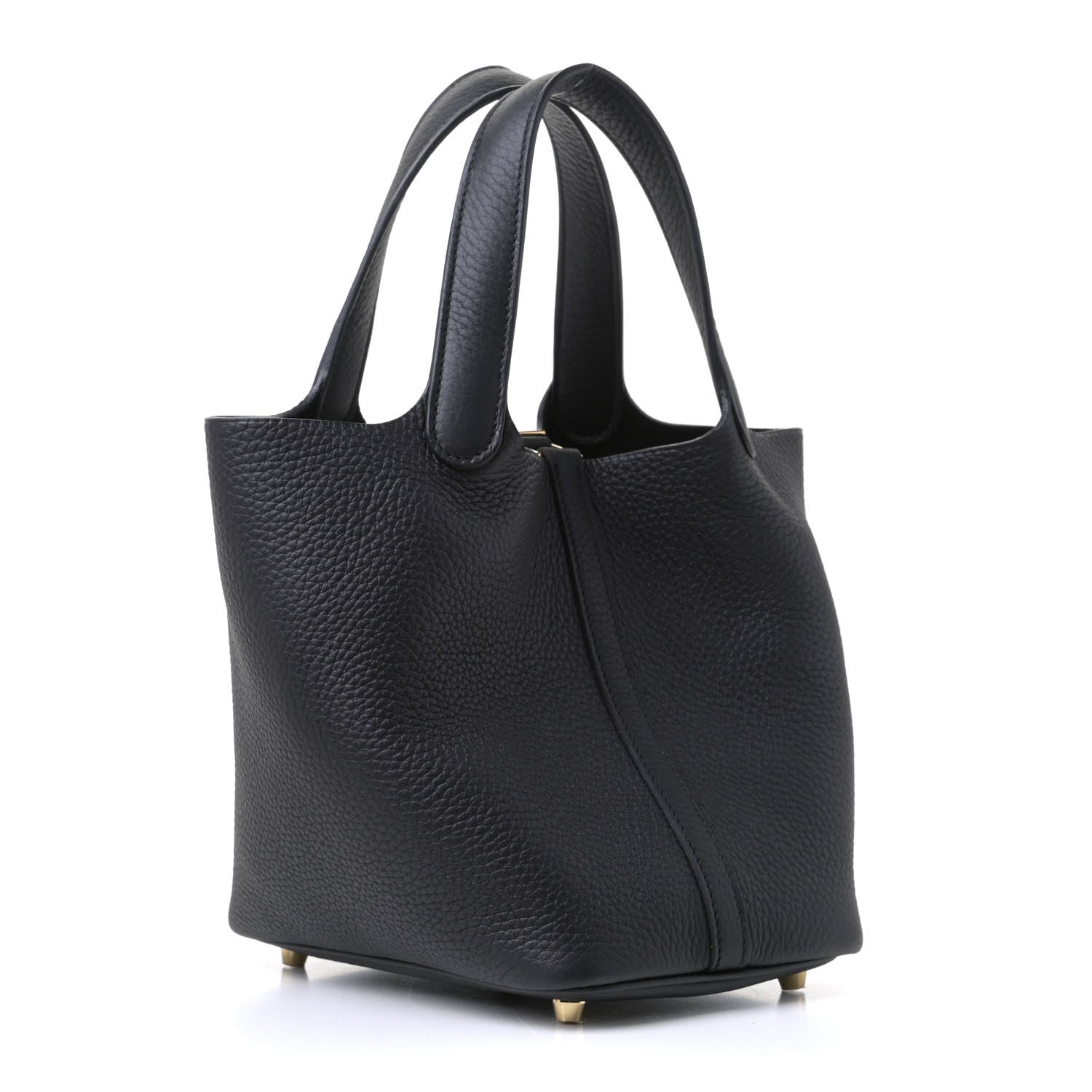 Hermes Taurillon Clemence Picotin Lock 18 PM Black 2 of 4