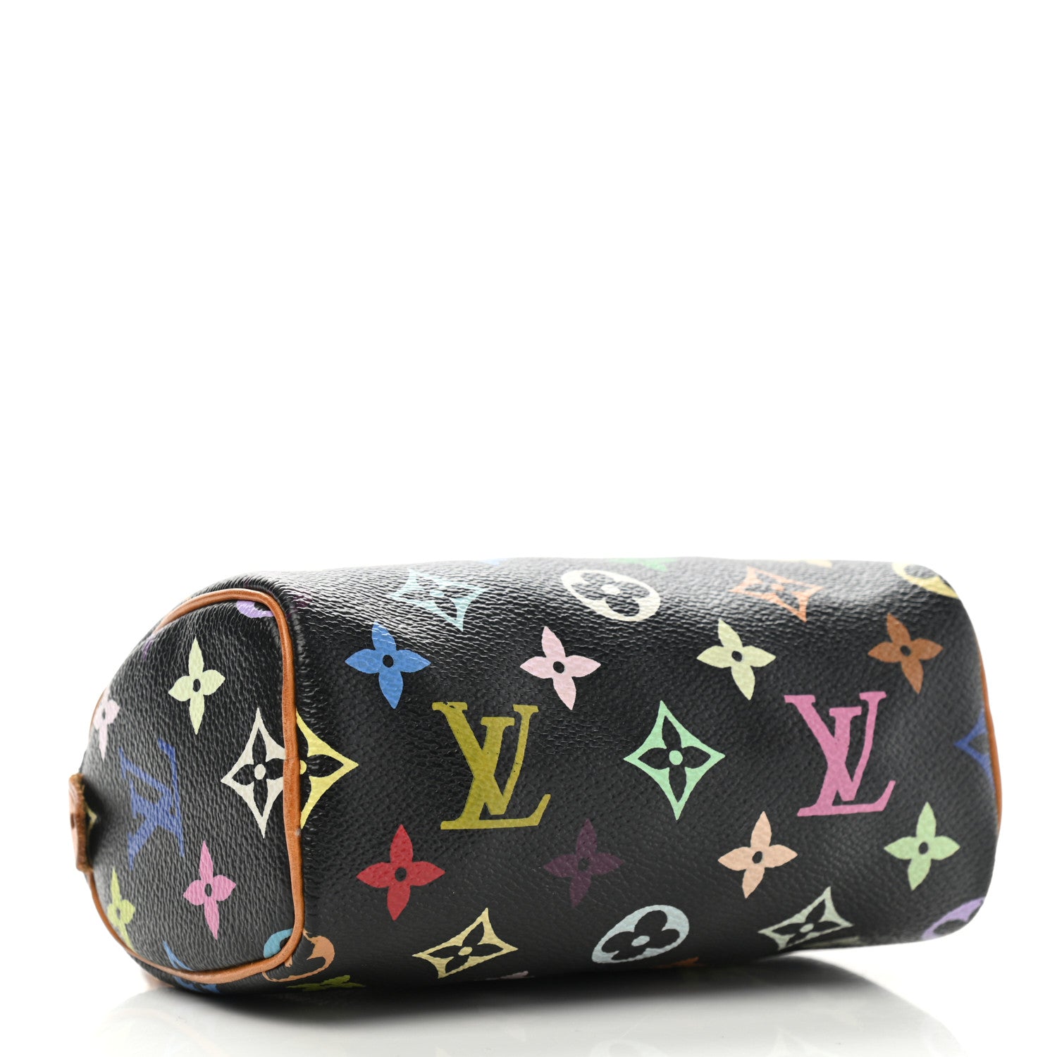 Louis Vuitton Monogram Multicolor Mini Sac HL Speedy Black 4 of 6