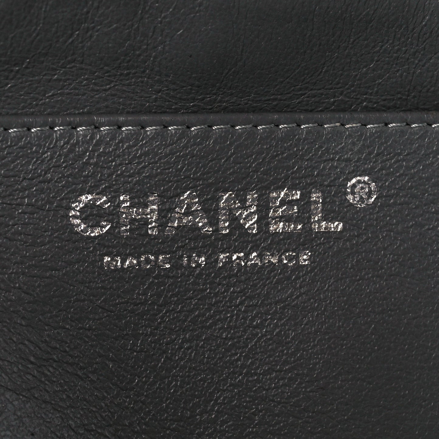 Lambskin Quilted Jumbo Single Flap Grey