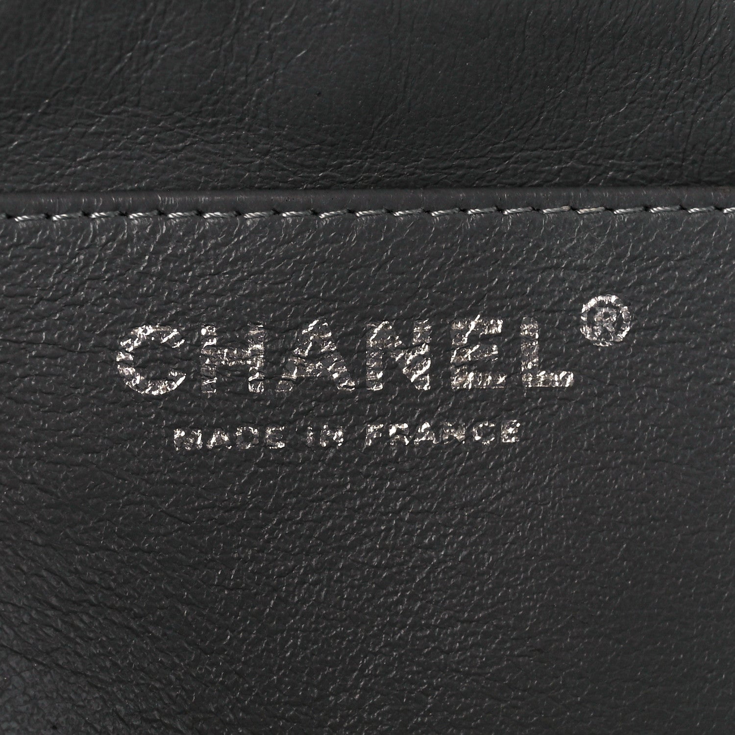 Chanel Lambskin Quilted Jumbo Single Flap Grey 7 of 12