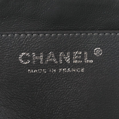 Chanel Lambskin Quilted Jumbo Single Flap Grey 7 of 12