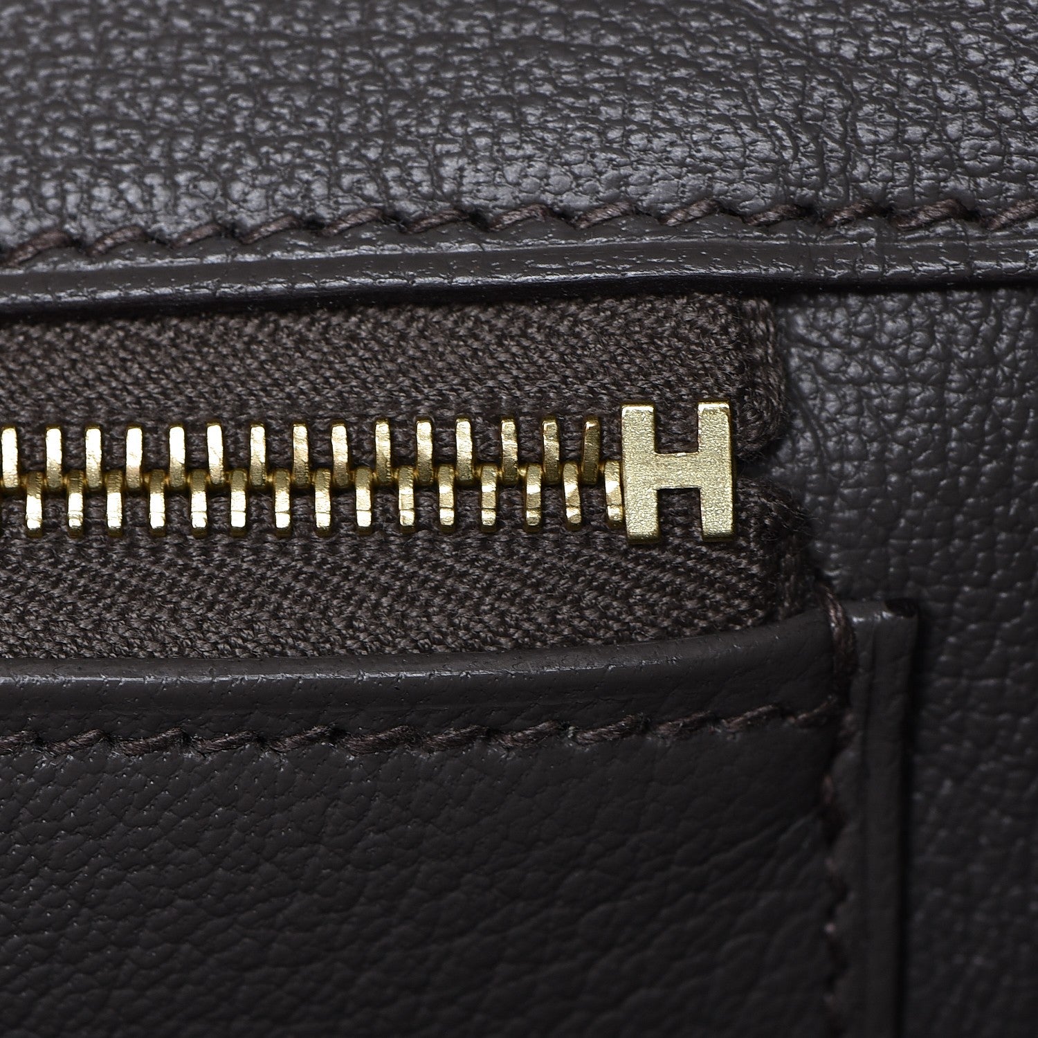 Hermes Taurillon Clemence Birkin 35 Etain 14 of 41