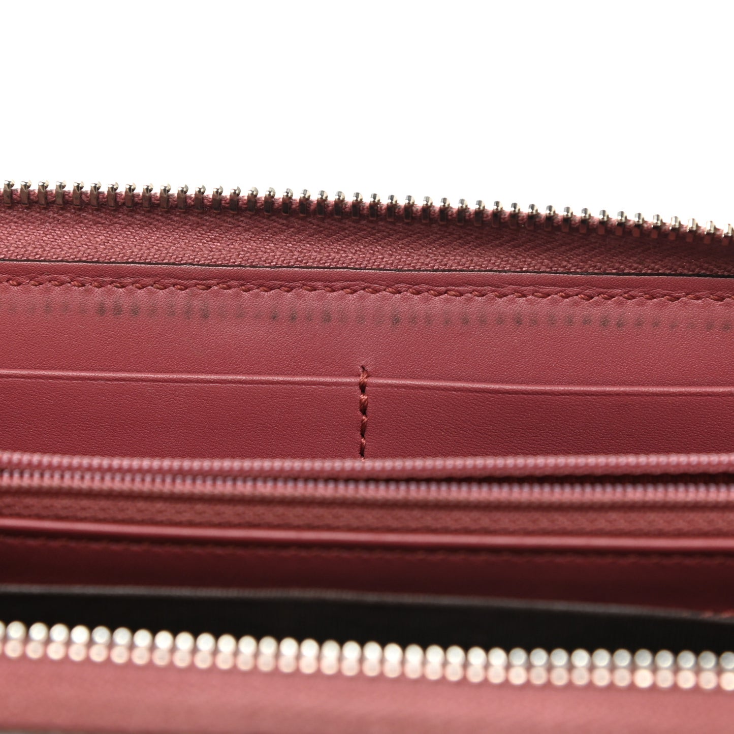 GG Supreme Monogram Blooms Zip Around Wallet Beige Multicolor Dry Rose