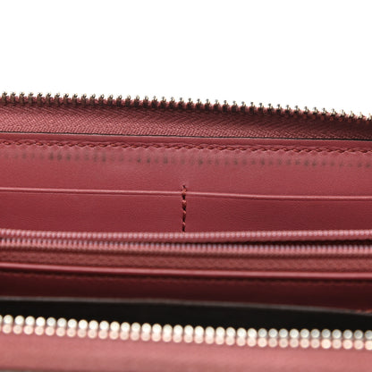 Gucci GG Supreme Monogram Blooms Zip Around Wallet Beige Multicolor Dry Rose 13 of 13