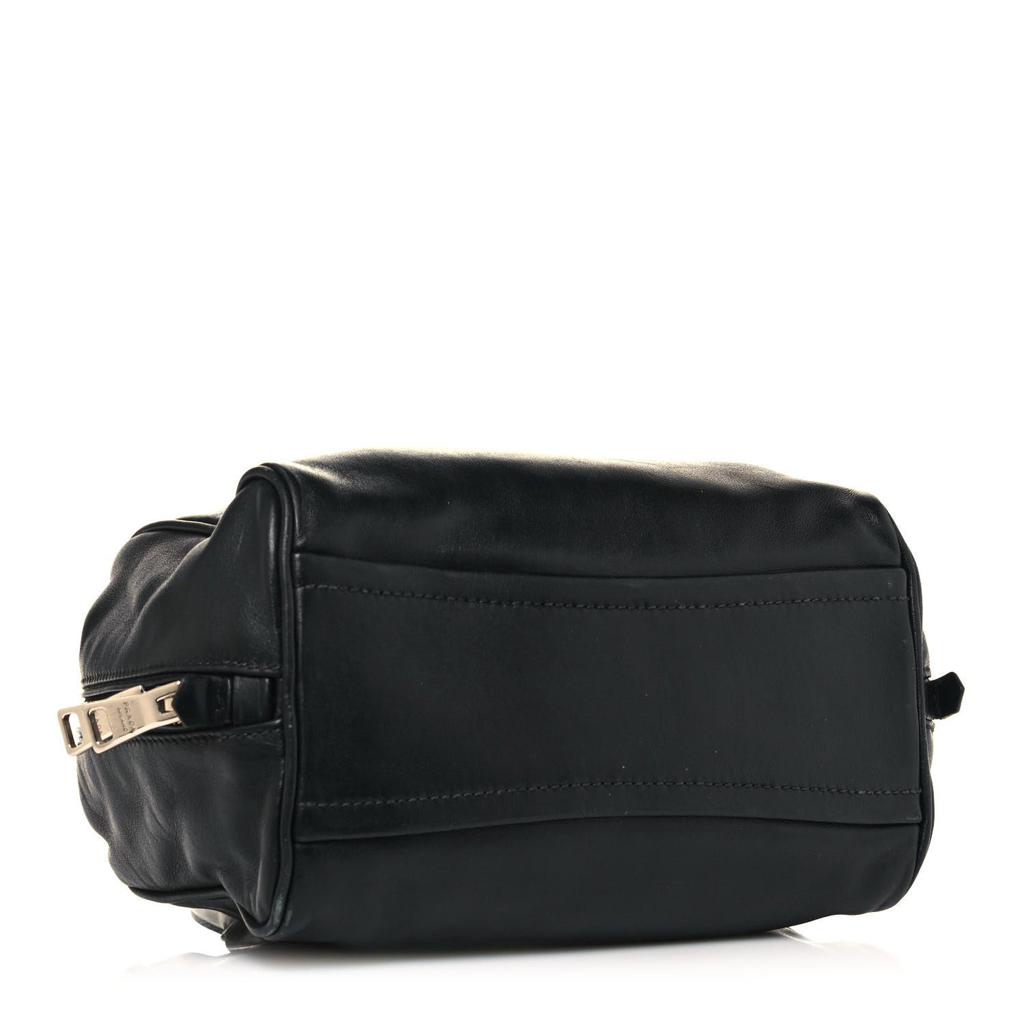 Soft Calf Inside Tote Black Mughetto