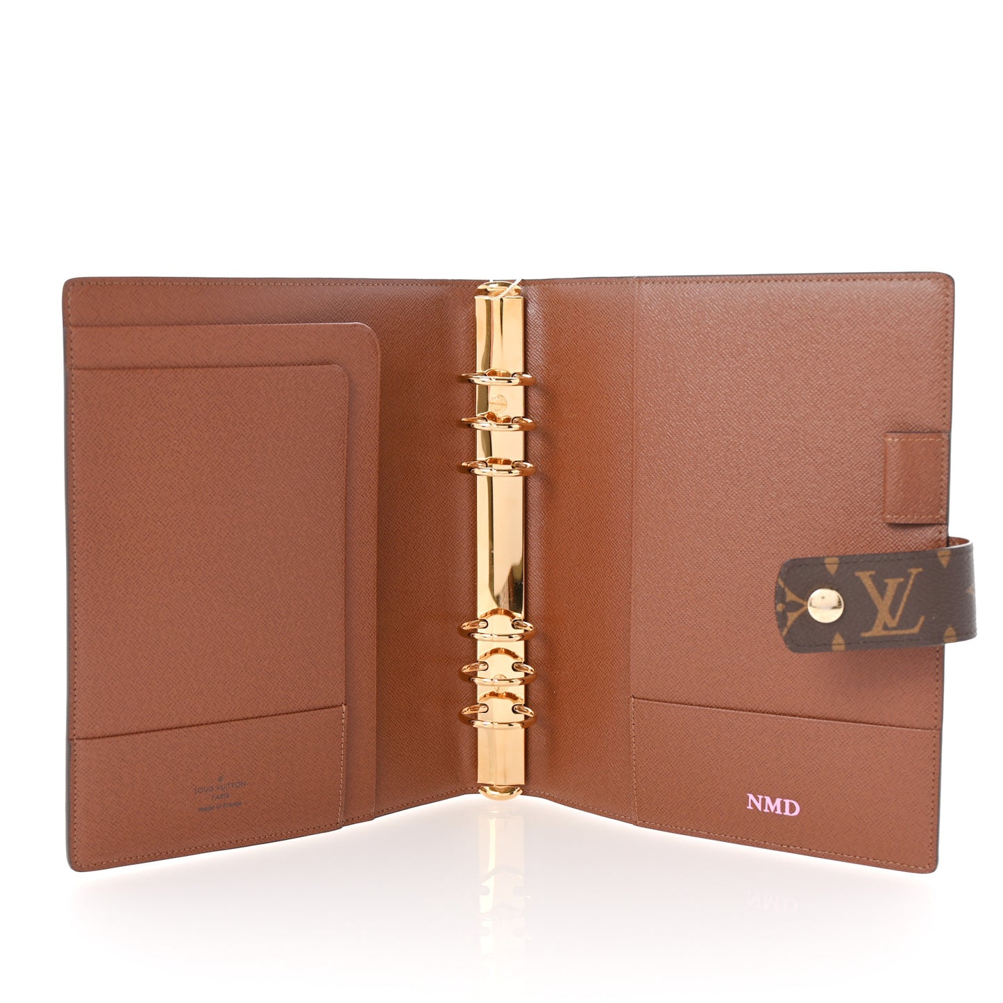 Monogram Large Ring Agenda Cover