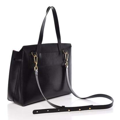 Mansur Gavriel Calfskin Lady Bag Black Flamma 3 of 14