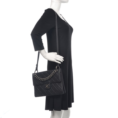 Chanel Caviar Quilted Large Retro Class Flap Black 2 of 26