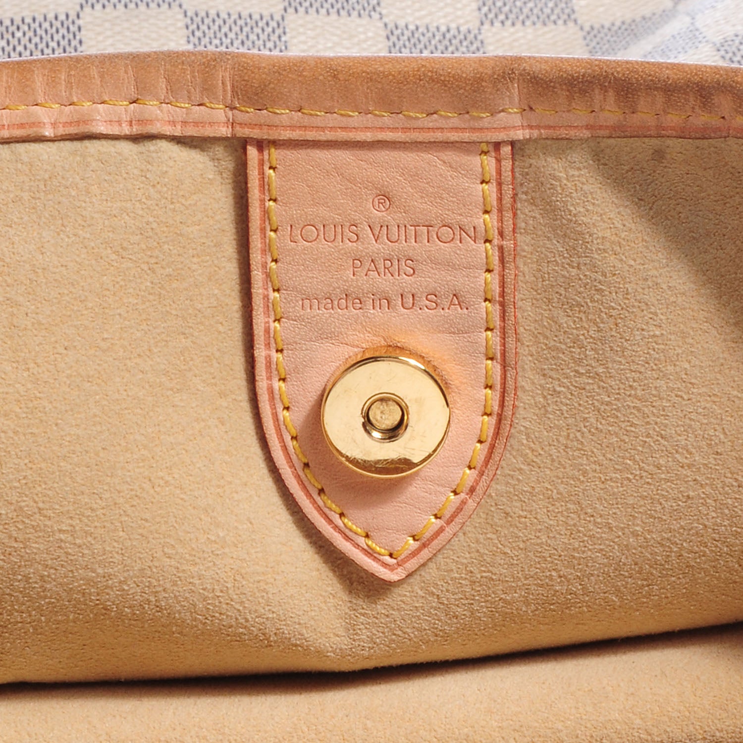 Louis Vuitton Damier Azur Galliera PM 6 of 7