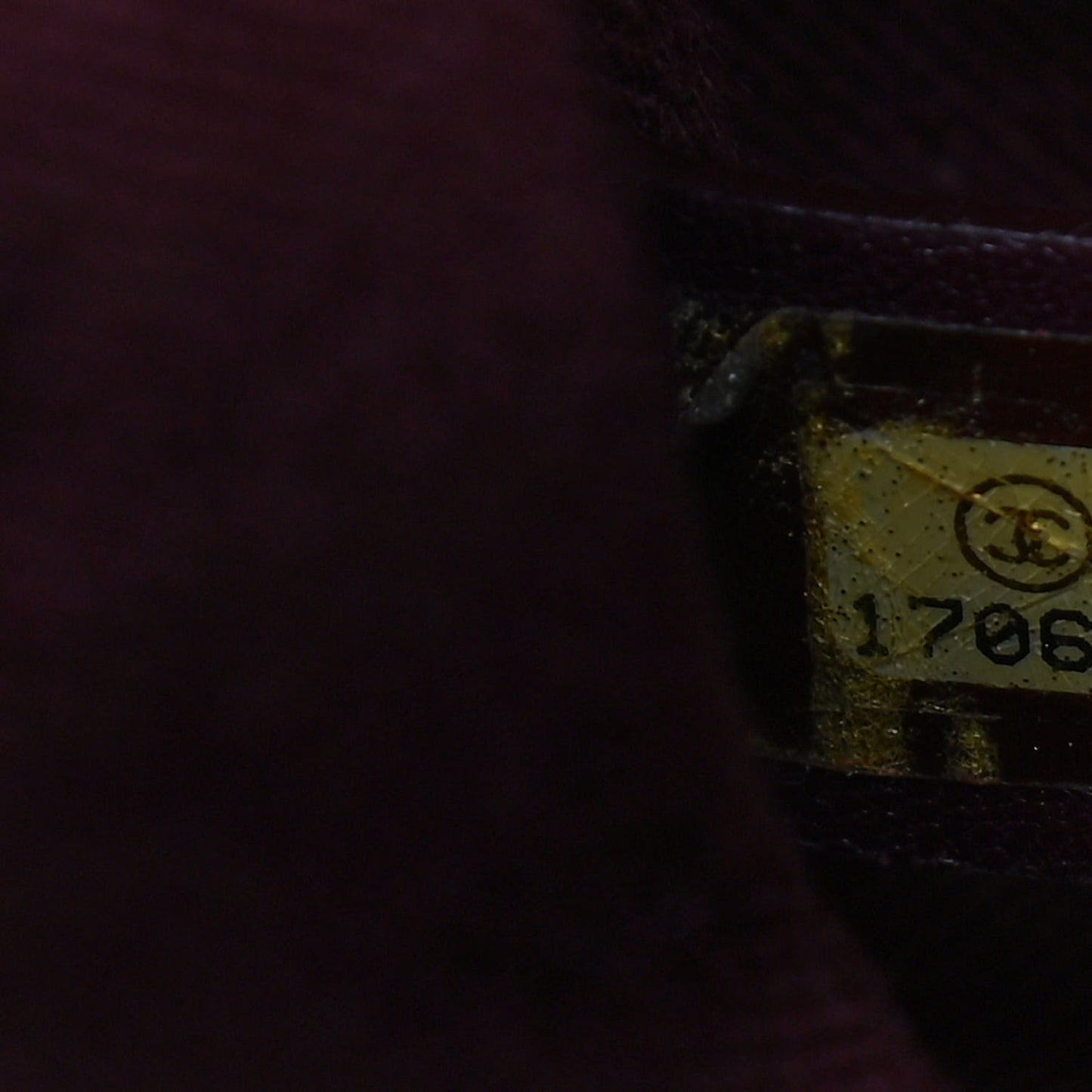 Calfskin Perfect Edge Small Tote Burgundy