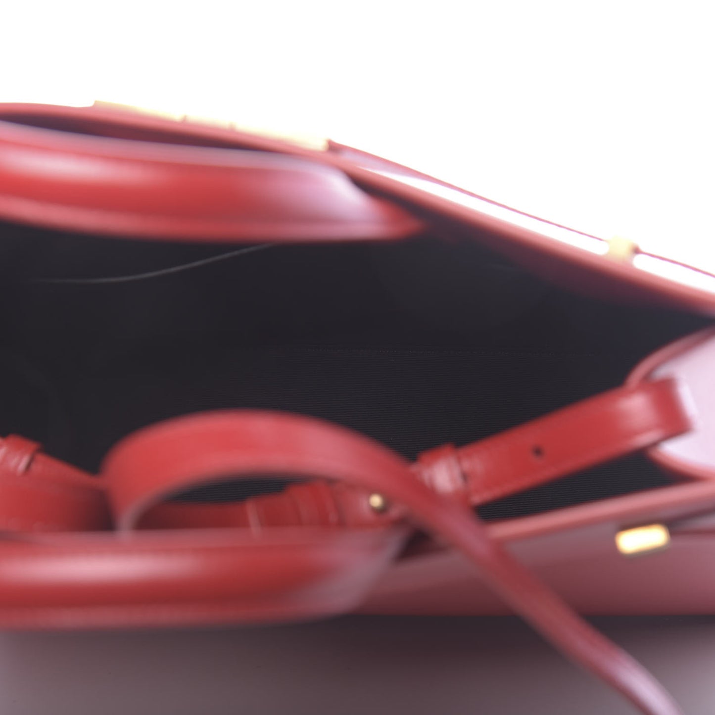 Calfskin Small Manhattan Shopper Tote Red