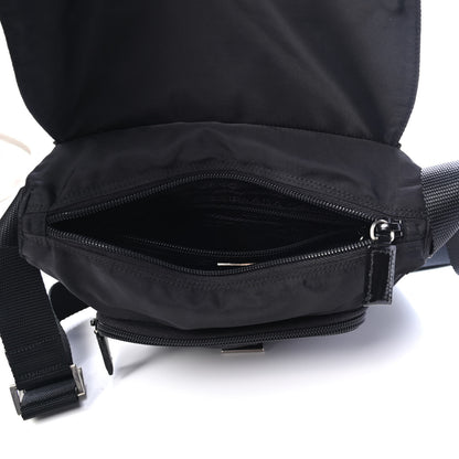 Prada Nylon Vela Small Hunting Bag Black 4 of 4