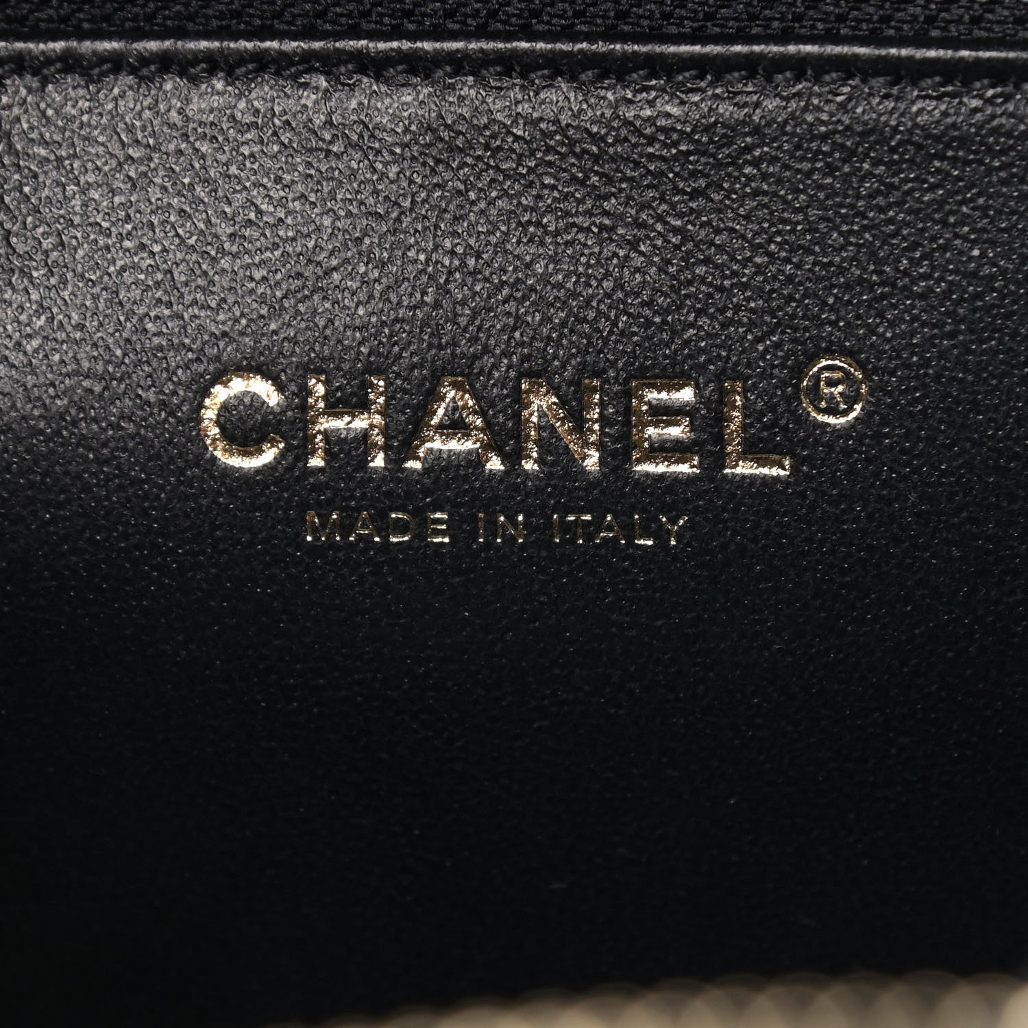 Chanel Caviar Quilted Medium CC Filigree Vanity Case Black 6 of 9