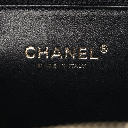 Chanel Caviar Quilted Medium CC Filigree Vanity Case Black 6 of 9