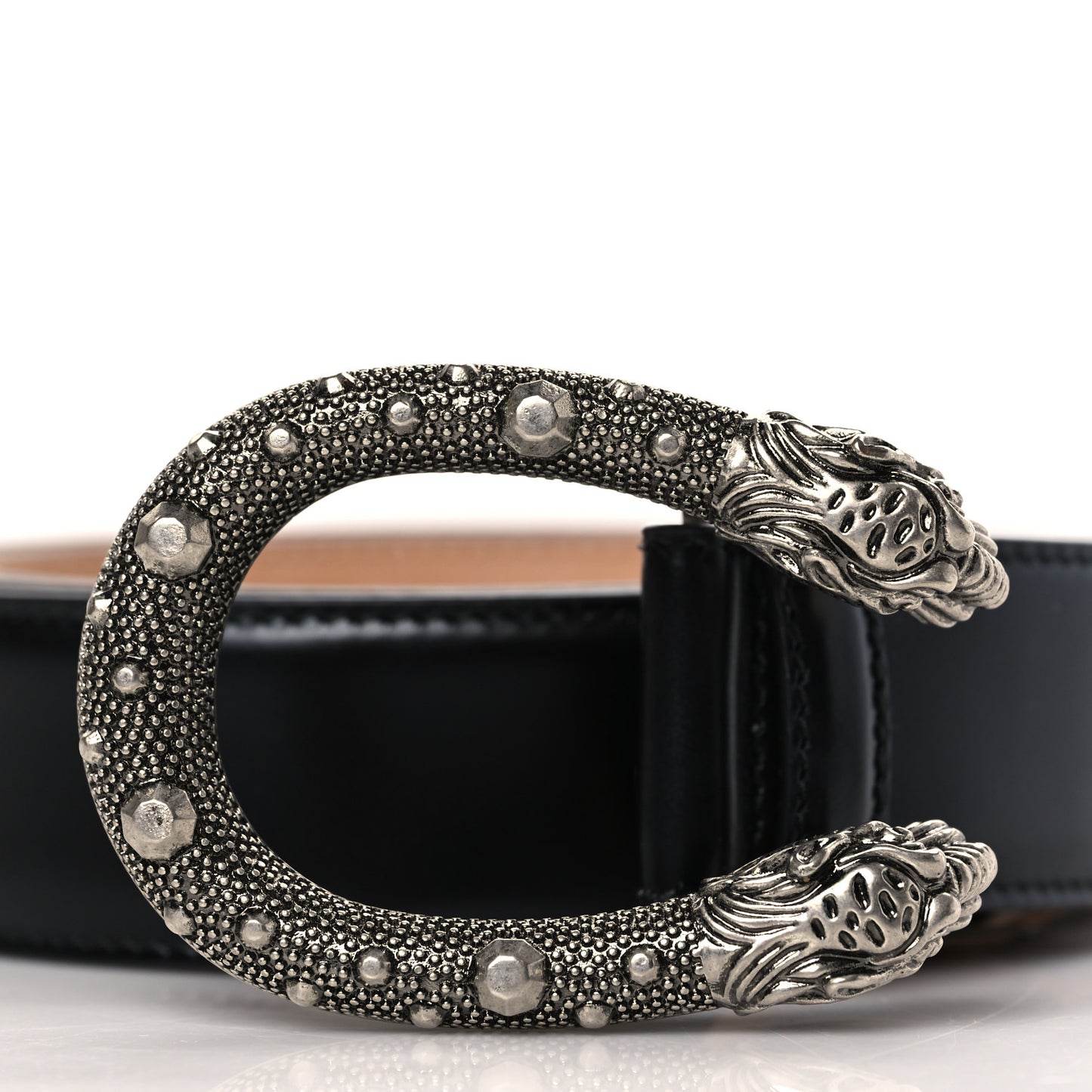 Lisse Calfskin Dionysus 35mm Belt 115 46 Black