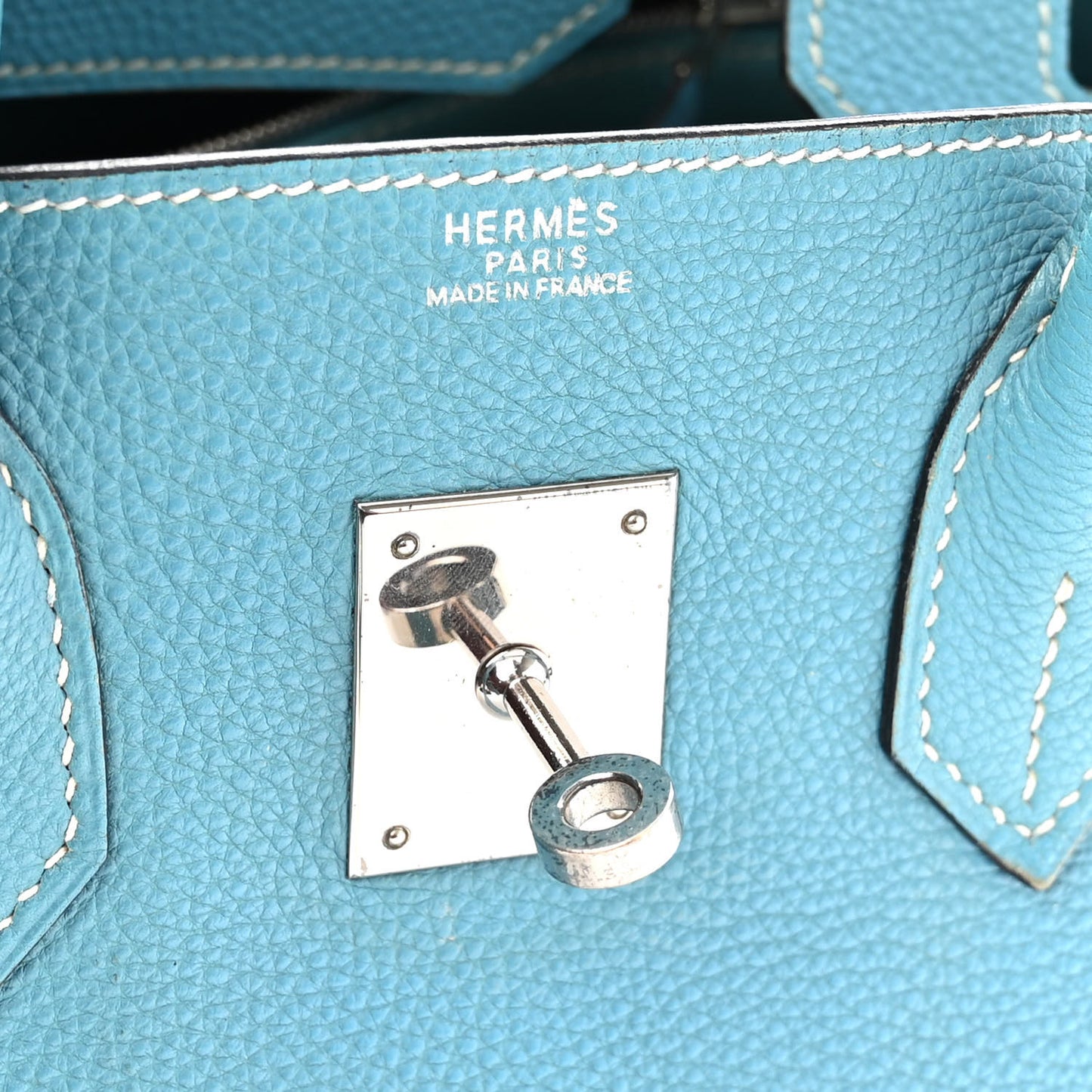 Togo Birkin 30 Blue Jean