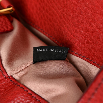 Miu Miu Vitello Daino Tote Red 7 of 19
