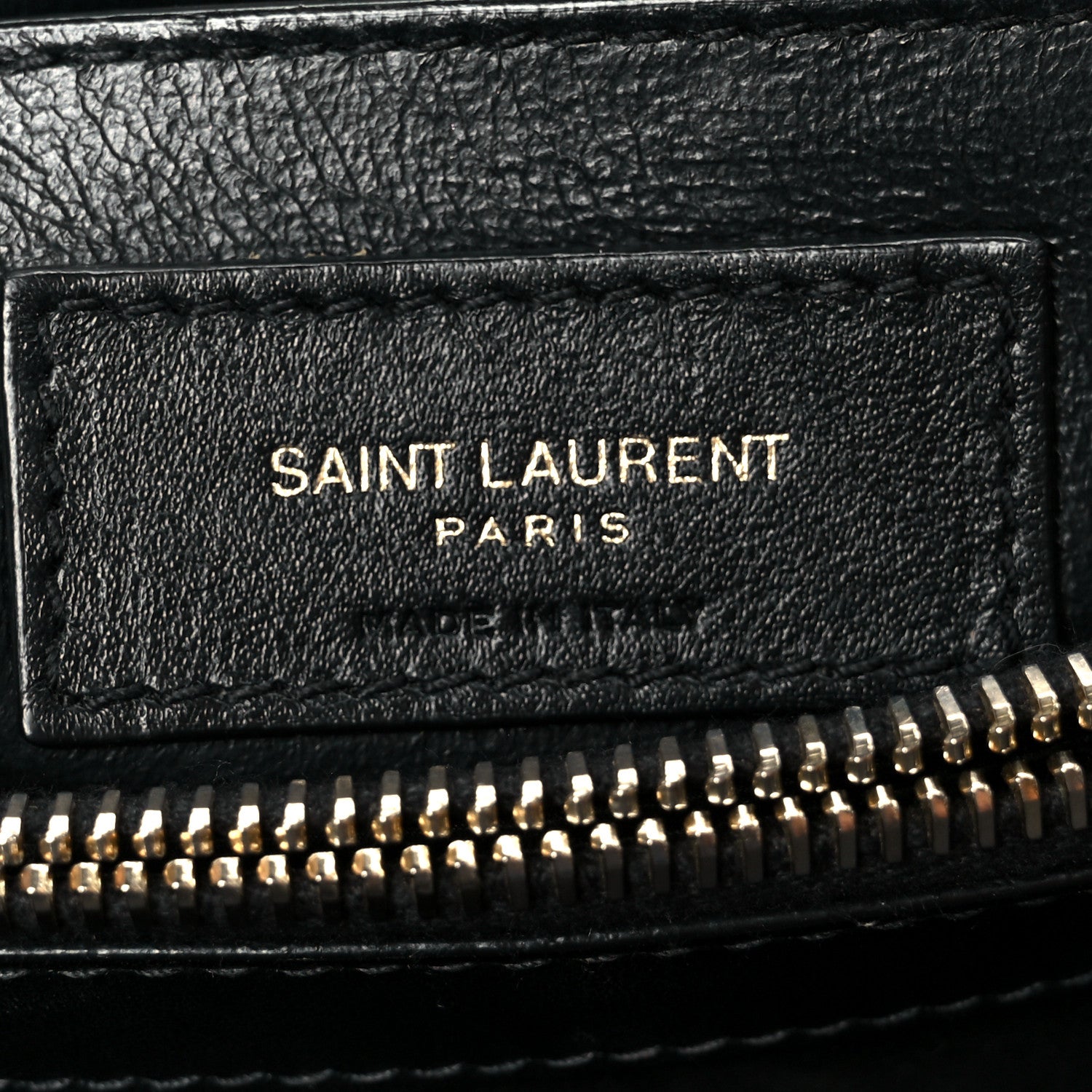 Saint Laurent Calfskin Y Quilted Monogram Small Loulou Chain Satchel Black 7 of 11