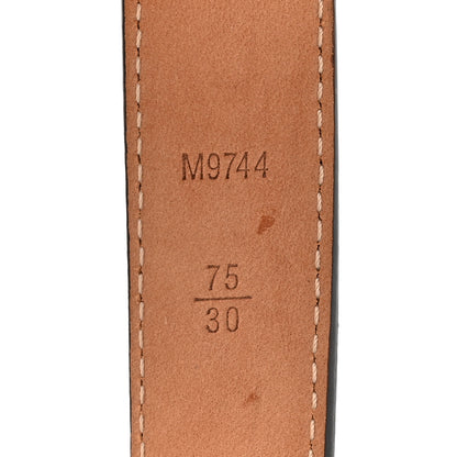Louis Vuitton Damier Ebene Mini 25mm Belt 75 30 4 of 6