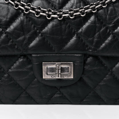 Chanel Aged Calfskin Quilted 2.55 Reissue 226 Flap Black 8 of 13