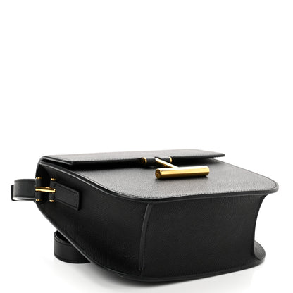 Tom Ford Grained Calfskin Mini T Clasp Tara Crossbody Bag Black 4 of 9