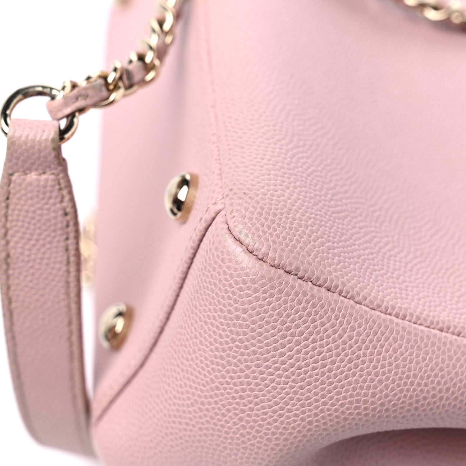 Chanel Caviar Quilted Small Business Affinity Flap Light Pink 14 of 16