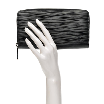 Louis Vuitton Epi Zippy Wallet Black 2 of 6
