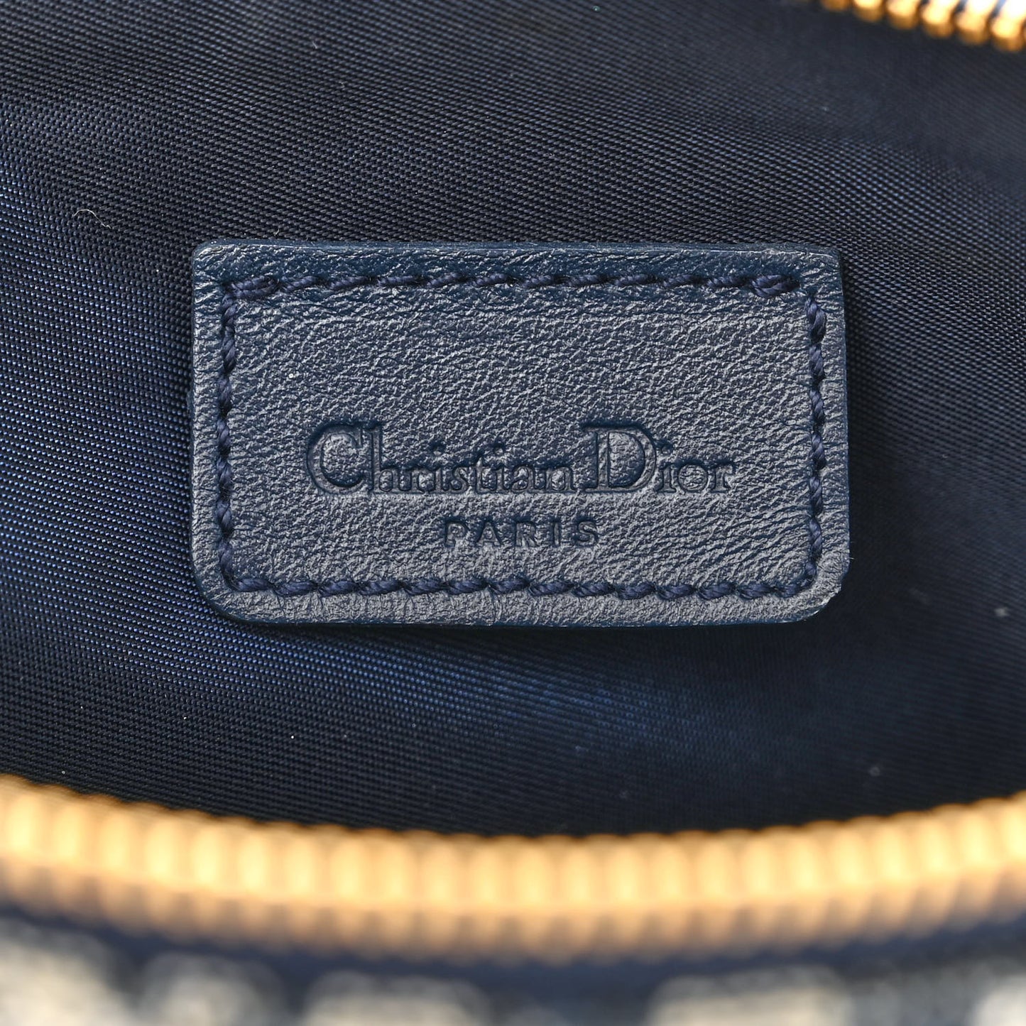 Monogram Mini Saddle Pochette Navy