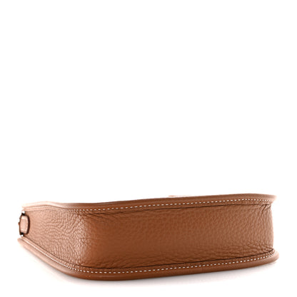 Hermes Taurillon Clemence Evelyne TPM Gold 4 of 11