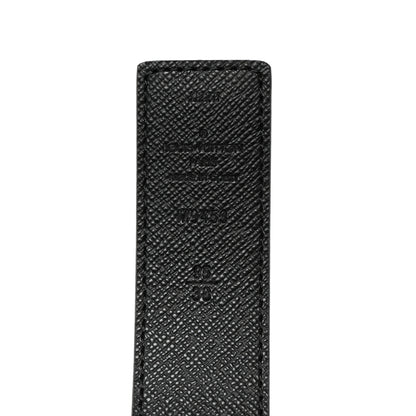 Louis Vuitton Calfskin Monogram 30mm LV Initiales Reversible Belt 95/38 Black 4 of 9
