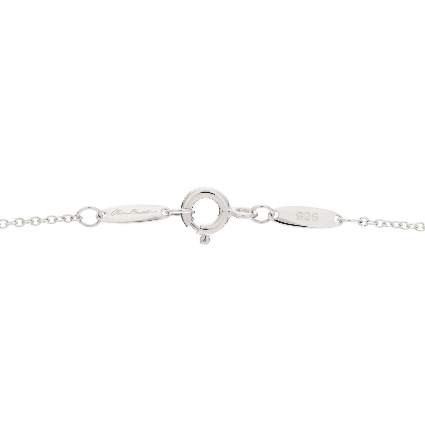 Sterling Silver 12mm Elsa Peretti Eternal Circle Pendant Necklace