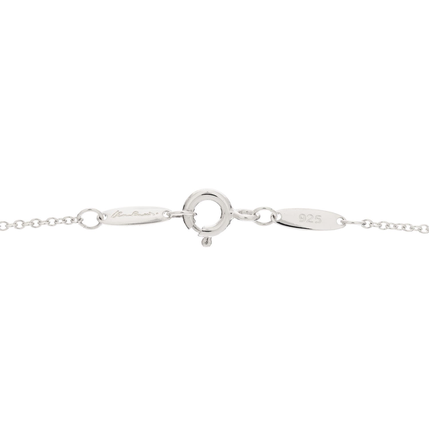 Tiffany Sterling Silver 12mm Elsa Peretti Eternal Circle Pendant Necklace 6 of 6