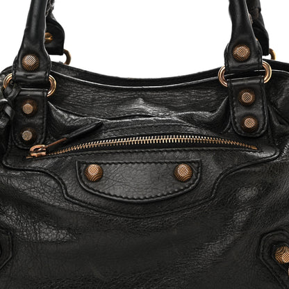 Balenciaga Agneau Giant 12 Rose Gold Hardware Town Black 8 of 13