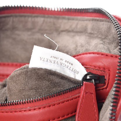 Bottega Veneta Nappa Intrecciato Nodini Crossbody Messenger Red 11 of 29