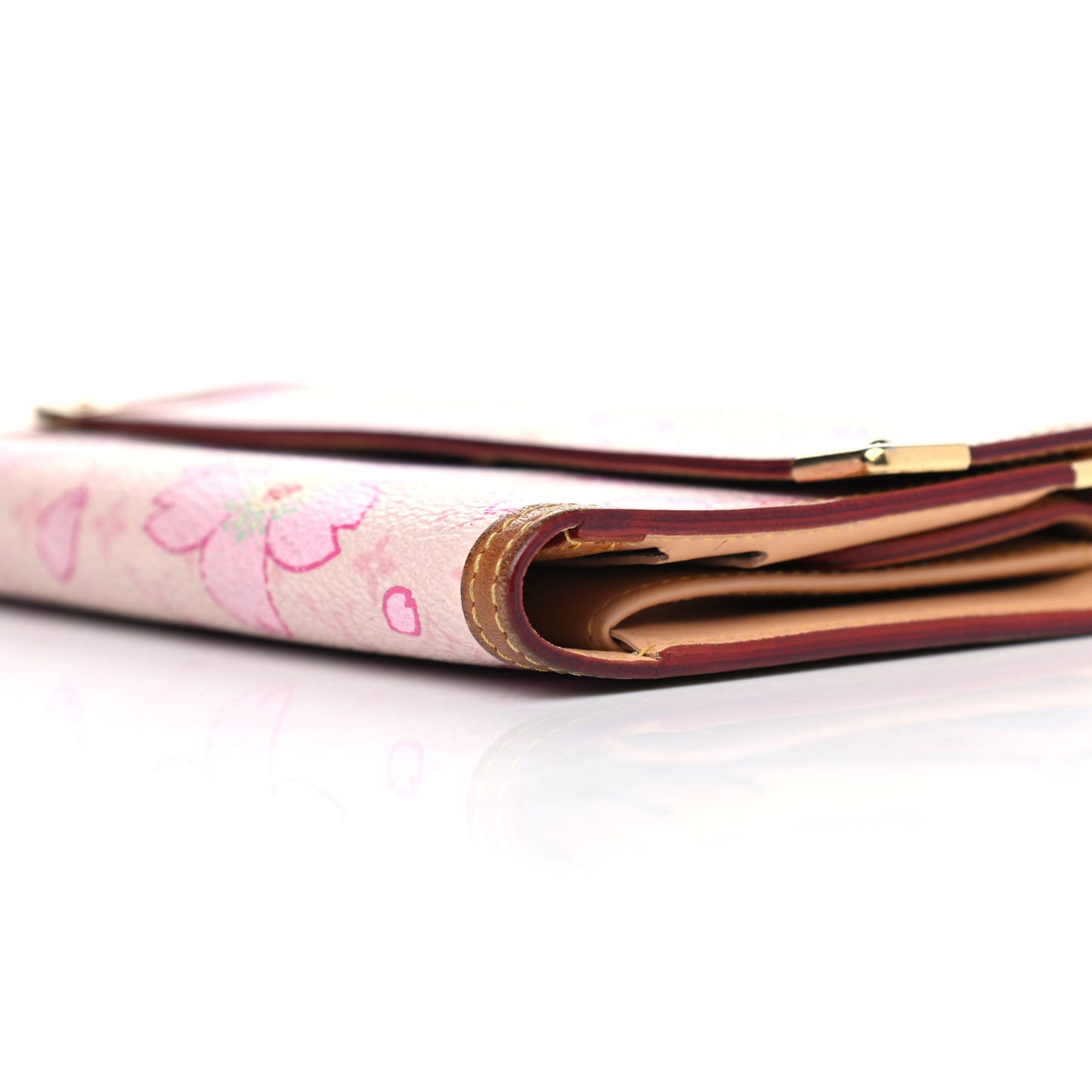 Monogram Cherry Blossom Porte Tresor International Wallet Pink