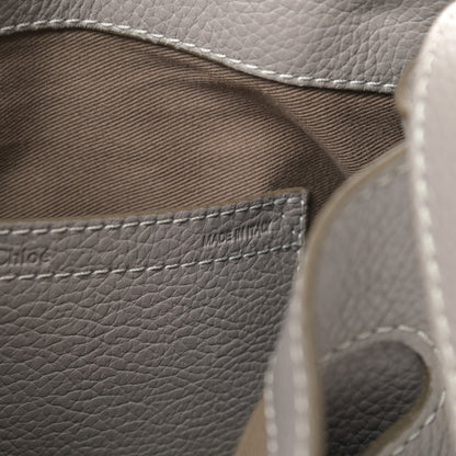 Chloe Calfskin Medium Marcie Round Crossbody Bag Cashmere Grey 7 of 15