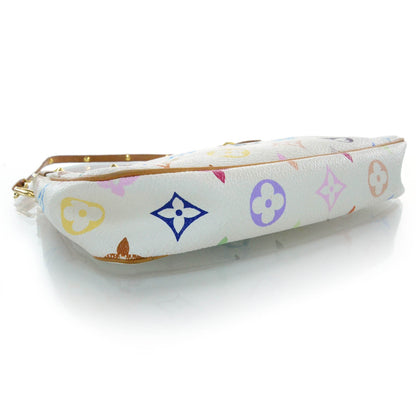 Louis Vuitton Monogram Multicolor Pochette Accessories White 4 of 8
