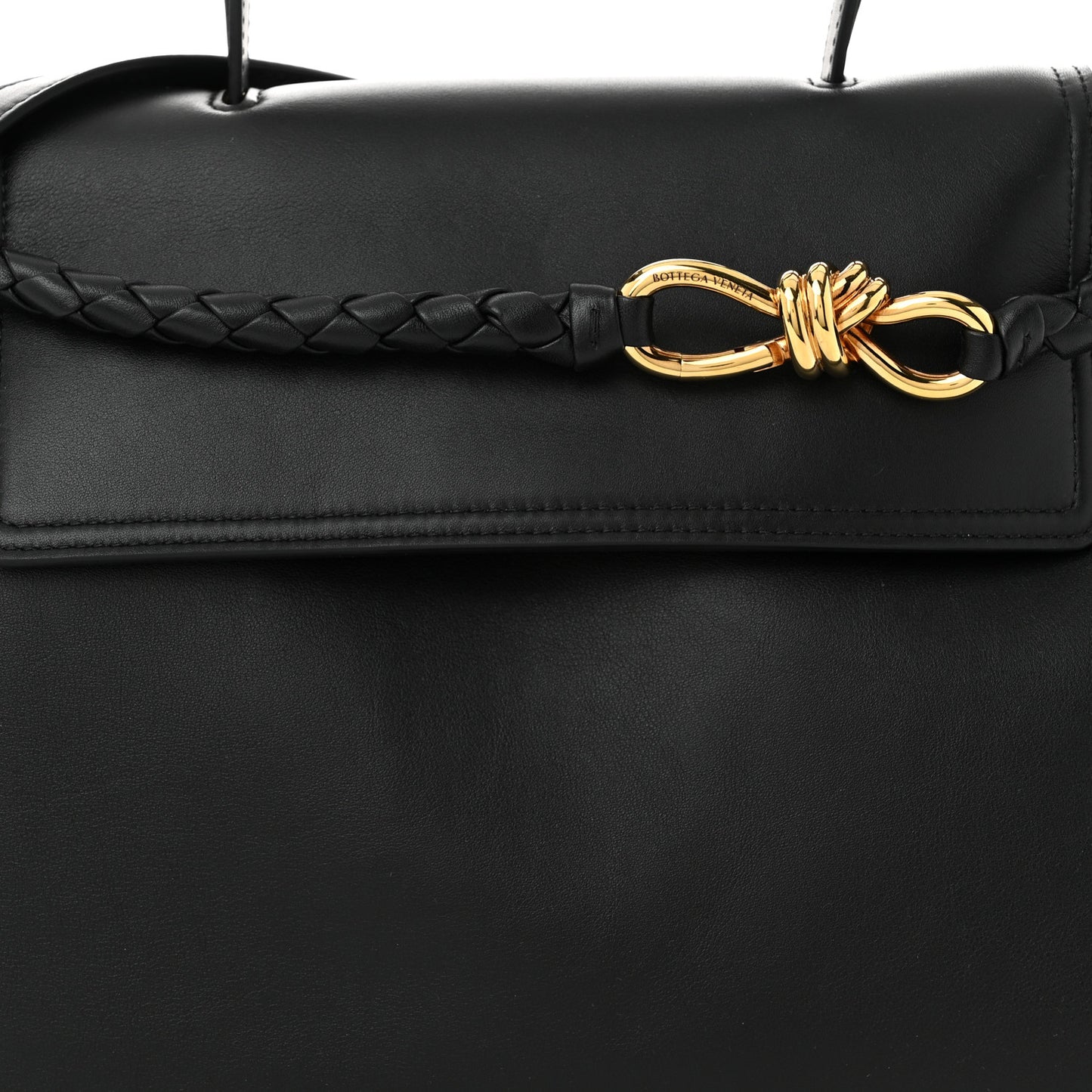 Silky Calfskin Medium Ciao Ciao Black