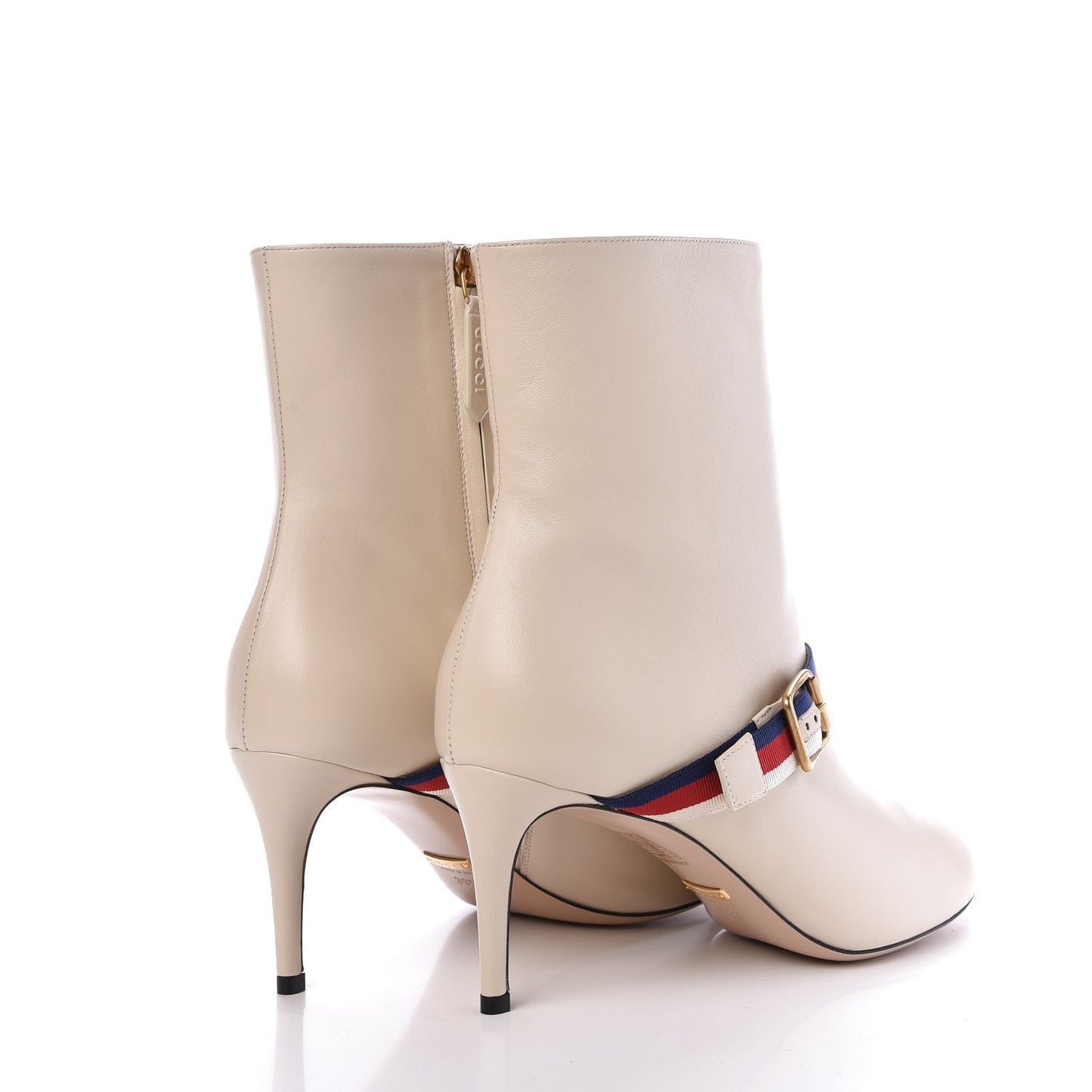 Nappa Sylvie Ankle Boots 39.5 Mystic White