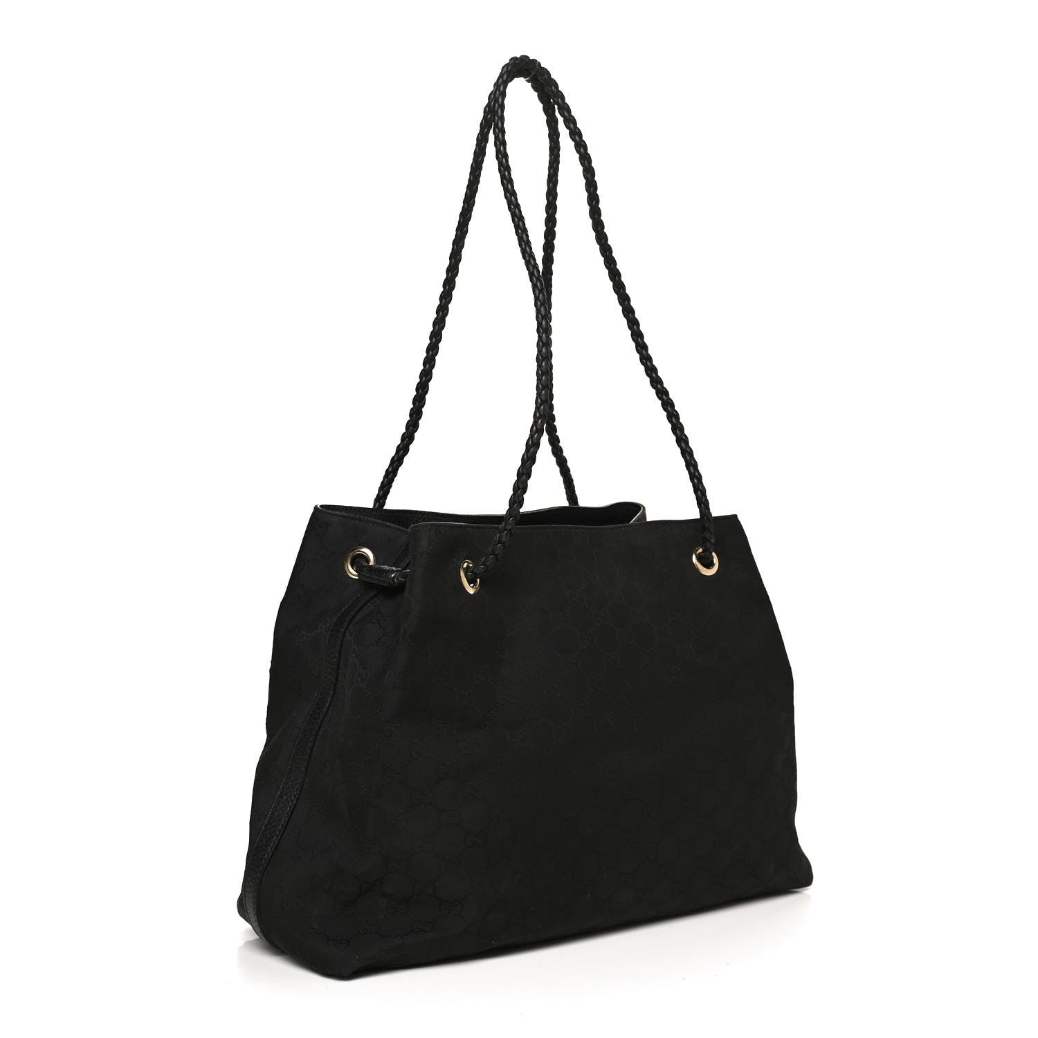 Gucci Nylon Monogram Gifford Tote Black 2 of 10